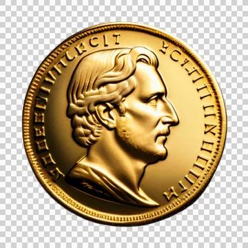 Old coin Stock Illustration