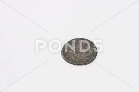 Old coin Stock Photos