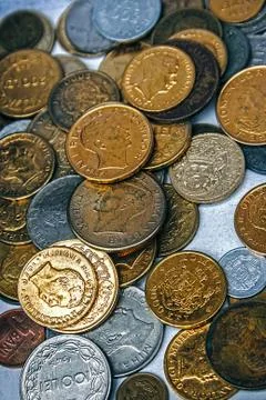 Old coins 7 Stock Photos