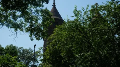 An Old Colonial Tower Фото
