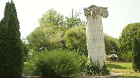 Old Column Stock Footage 18154649