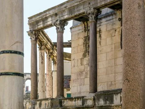 Old Columns Stock Photos