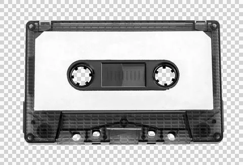 Old compact audio cassette Stock Photos