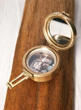 Old compass Stock Photos