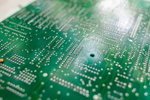 Old computer chips that are out of order. Not working microshops 스톡 사진