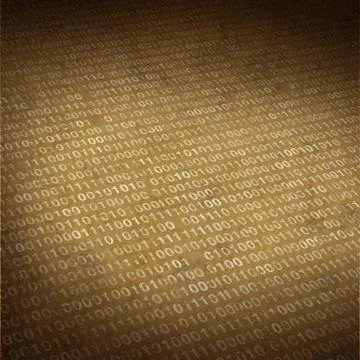 Old Computer Code Stock-Illustration