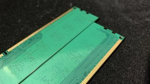 Old computer covered with dust is dismantled Stock Photos
