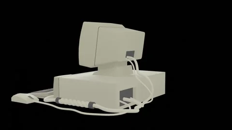 Old computer 動画素材 229529782