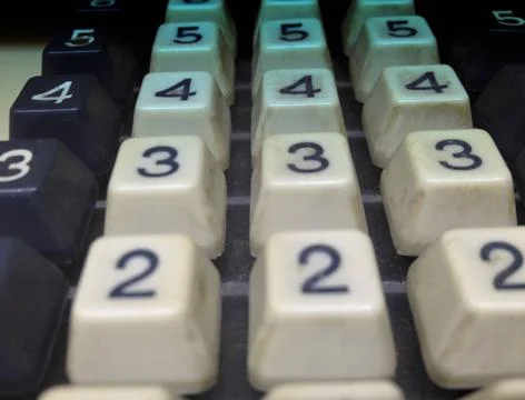 Old Computer Machine Old Computer Machine, the Beginning of Tecnology Copy... Stock-Fotos