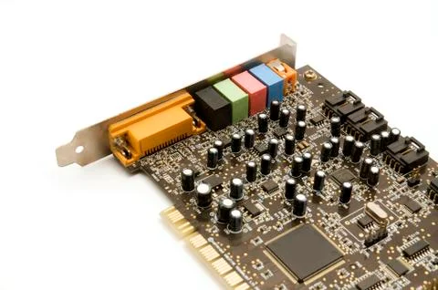 Old computer part Stock Photos