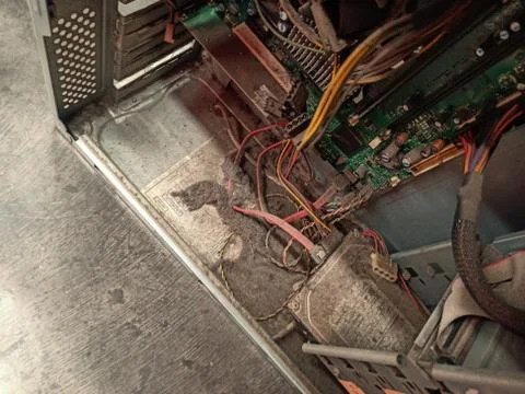 Old computers Stock Photos