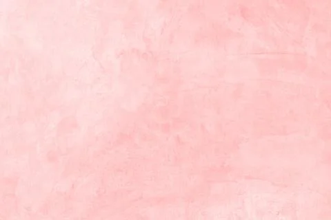 Old concrete paint plastic pink on cement wall texture and background with sp Stock Photos