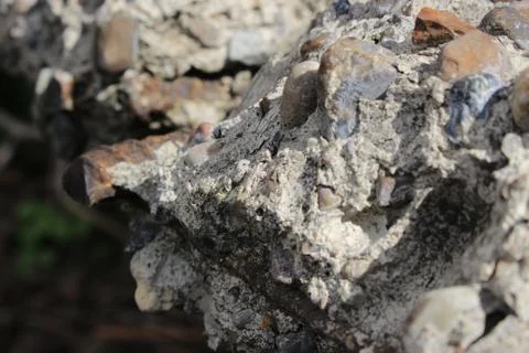 Old concrete slab Foto stock