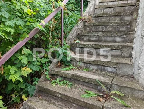 Old concrete stairs. Granite stairs steps background - construction ...