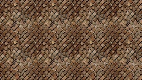 Old concrete stone paving patterns Stock Illustration