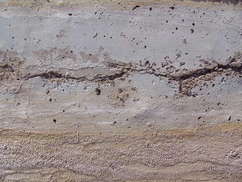 Old concrete surface decay wall in the abandoned factory Stock Photos