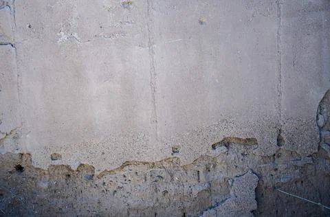 Old concrete surface decay wall in the abandoned factory Stock Photos
