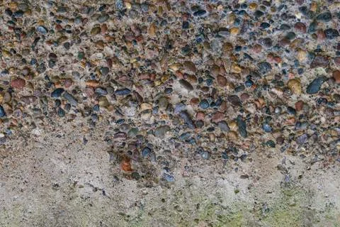 Old concrete wall for the backdrop Stock Photos