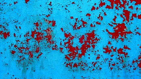 Old concrete wall with paint elements Stock Photos