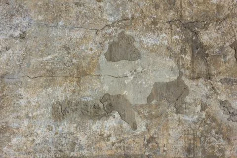 An old concrete wall. Stockfoto's