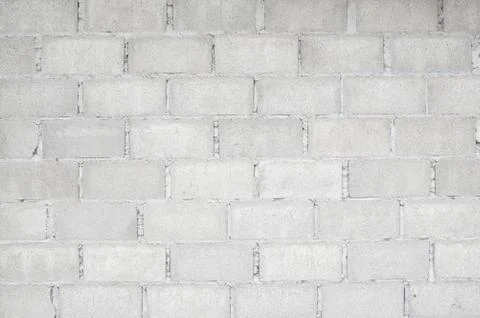 Old conctete blocks wall texture and background. Stock Photos