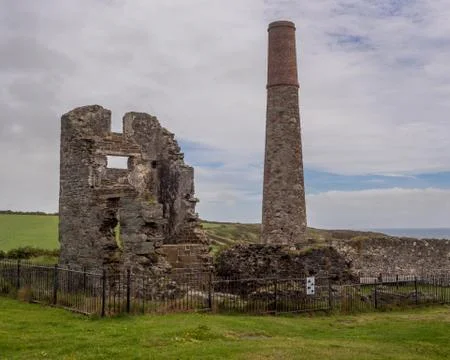 Old copper mine Stock Photos