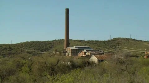 Old Copper Mining Mill Stock Footage 20339064