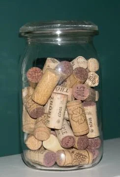 Old corks Stock Photos