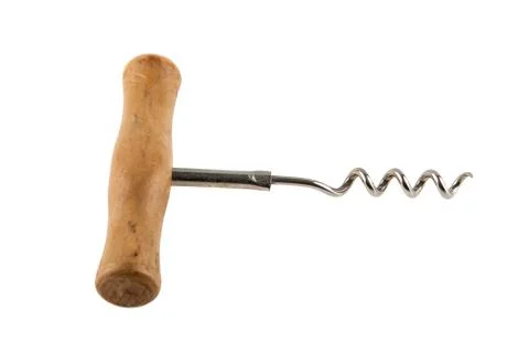 Old corkscrew Foto stock