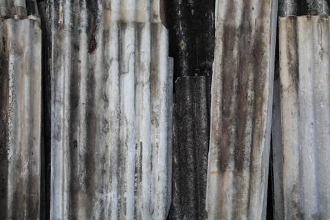 Old Corrugated texture sheet Stock Photos