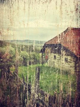Old Cottage Stock-Fotos