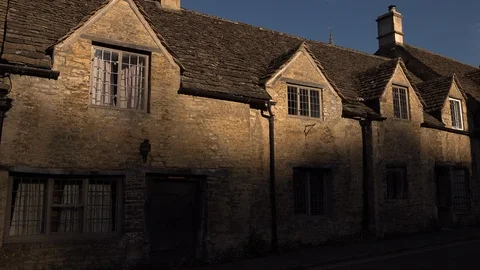 Old cottage time lapse Stock Footage 92817214