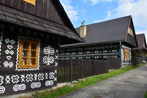 Old cottages Stock Photos