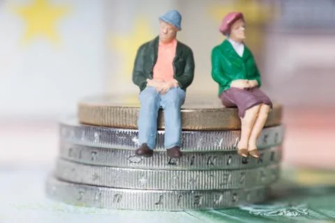 Old couple Stock Photos