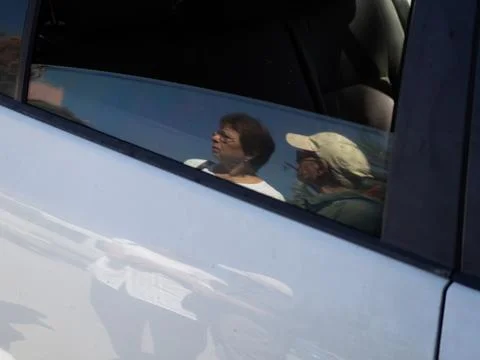 Old couple 库存照片