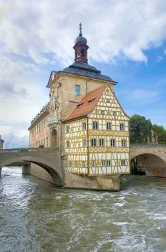 Old Courthouse, Bamberg Stock Photos