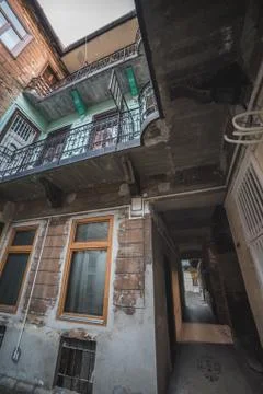 Old Courtyard Stock Photos