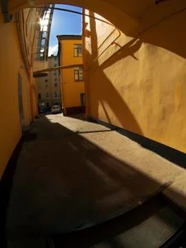 Old courtyards Stock Photos