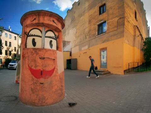 Old courtyards Stock Photos