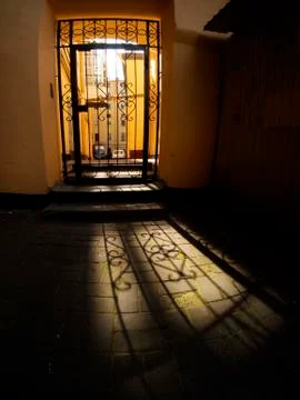 Old courtyards Stock Photos