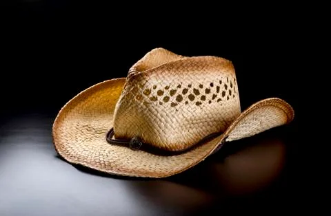 Old Cowboy Hat. Stock Photos