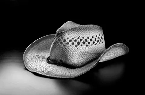 Old Cowboy Hat. Stock Photos