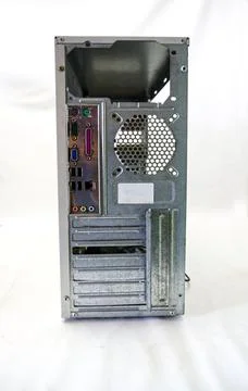 Old CPU with its main components Stock-Fotos