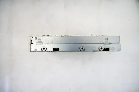 Old CPU with its main components 库存照片