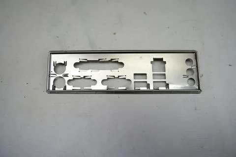 Old CPU with its main components Stock Photos