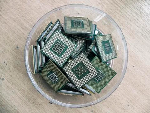 Old CPU Foto stock