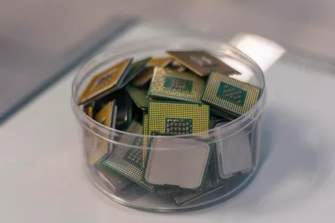 Old CPU Foto stock