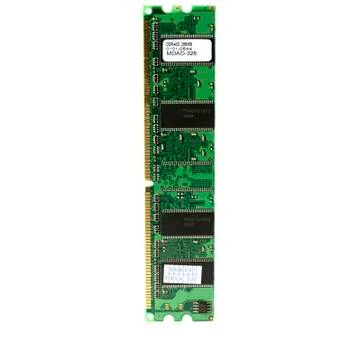 Old CPU ram Random Access Memory DDR2 for personal computer Fotos de archivo