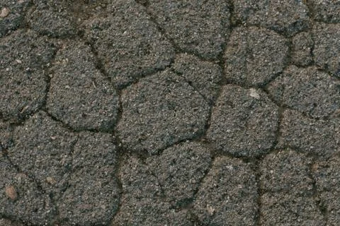 Old cracked asphalt background texture Stock Photos
