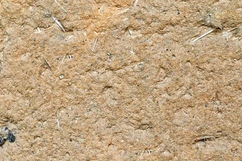 The old cracked clay wall Foto stock